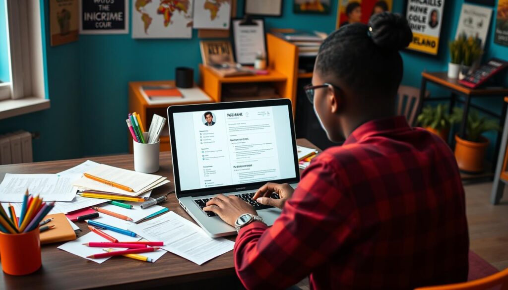 création de cv étudiant rdc