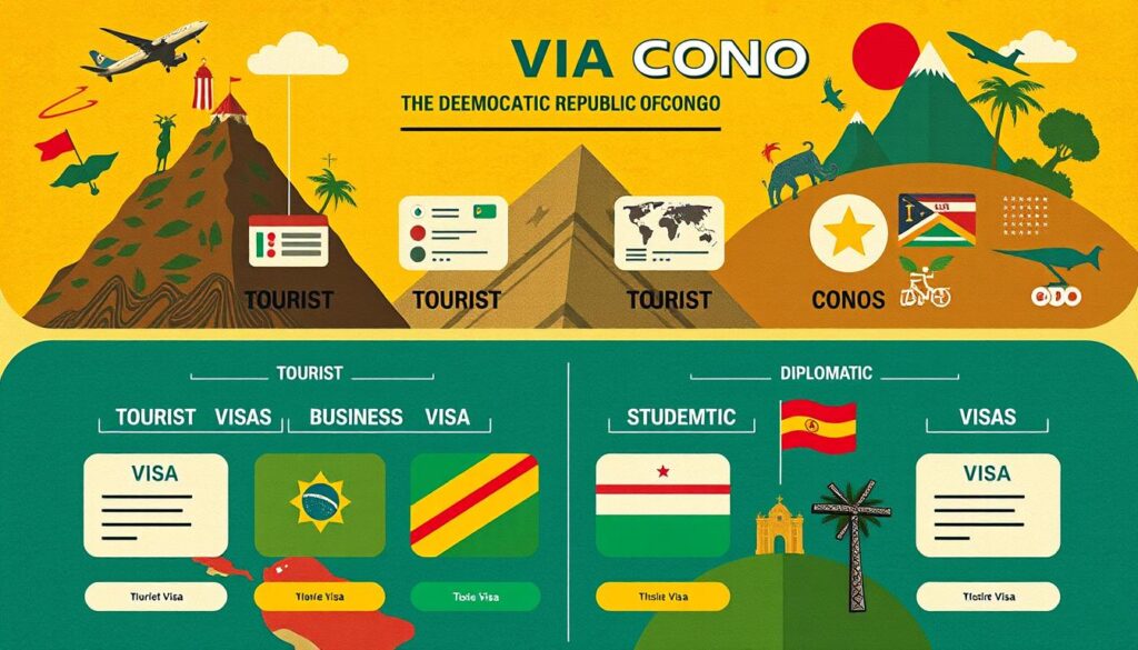 types de visa RDC