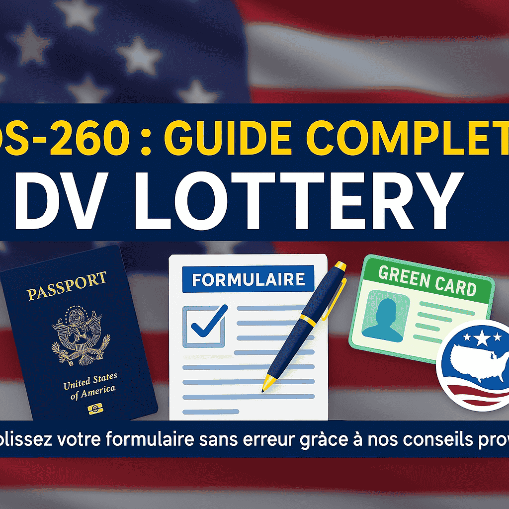 Formulaire DS-260 : Guide complet pour la DV Lottery 2026