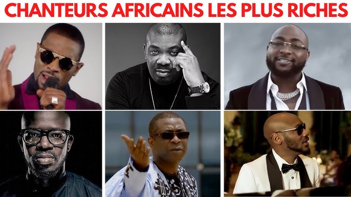 Quels sont les 10 musiciens les plus riches en Afrique en 2025 ?